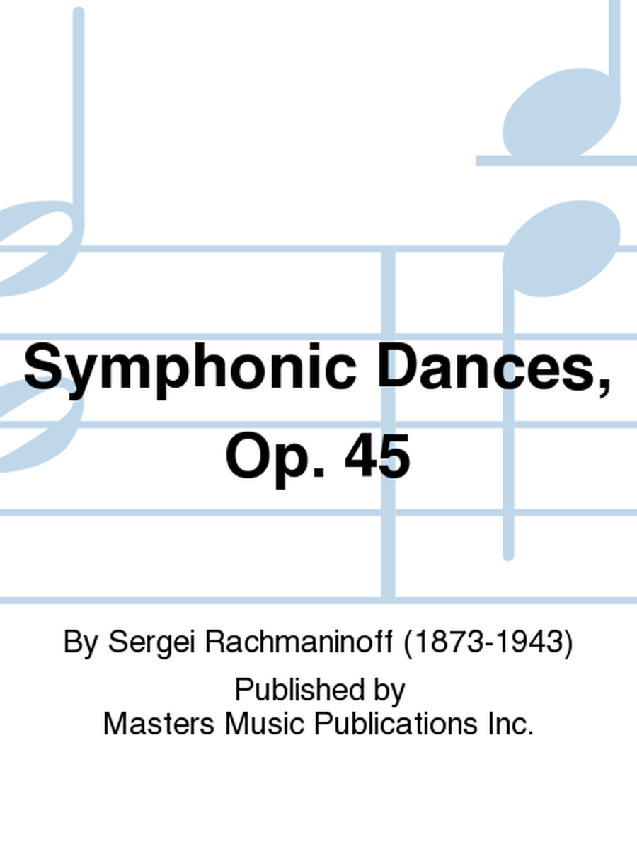 Symphonic Dances, Op. 45