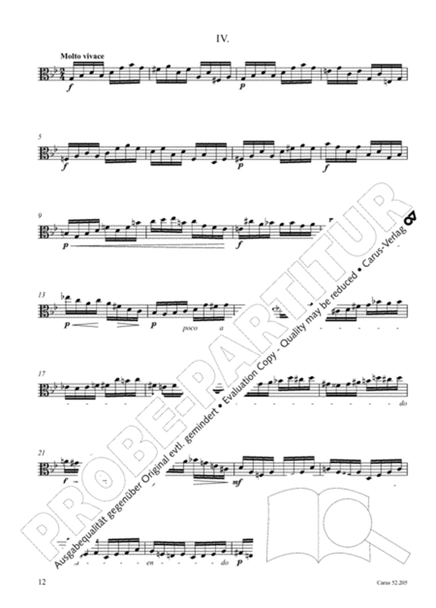 Three Suites for viola solo op. 131d