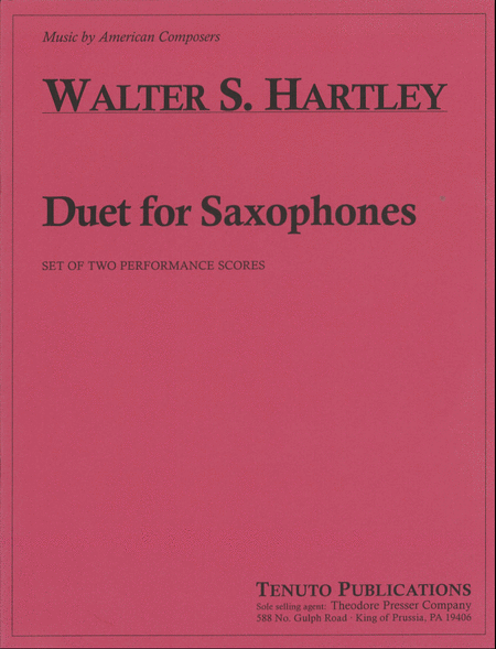 Duet for Saxophones