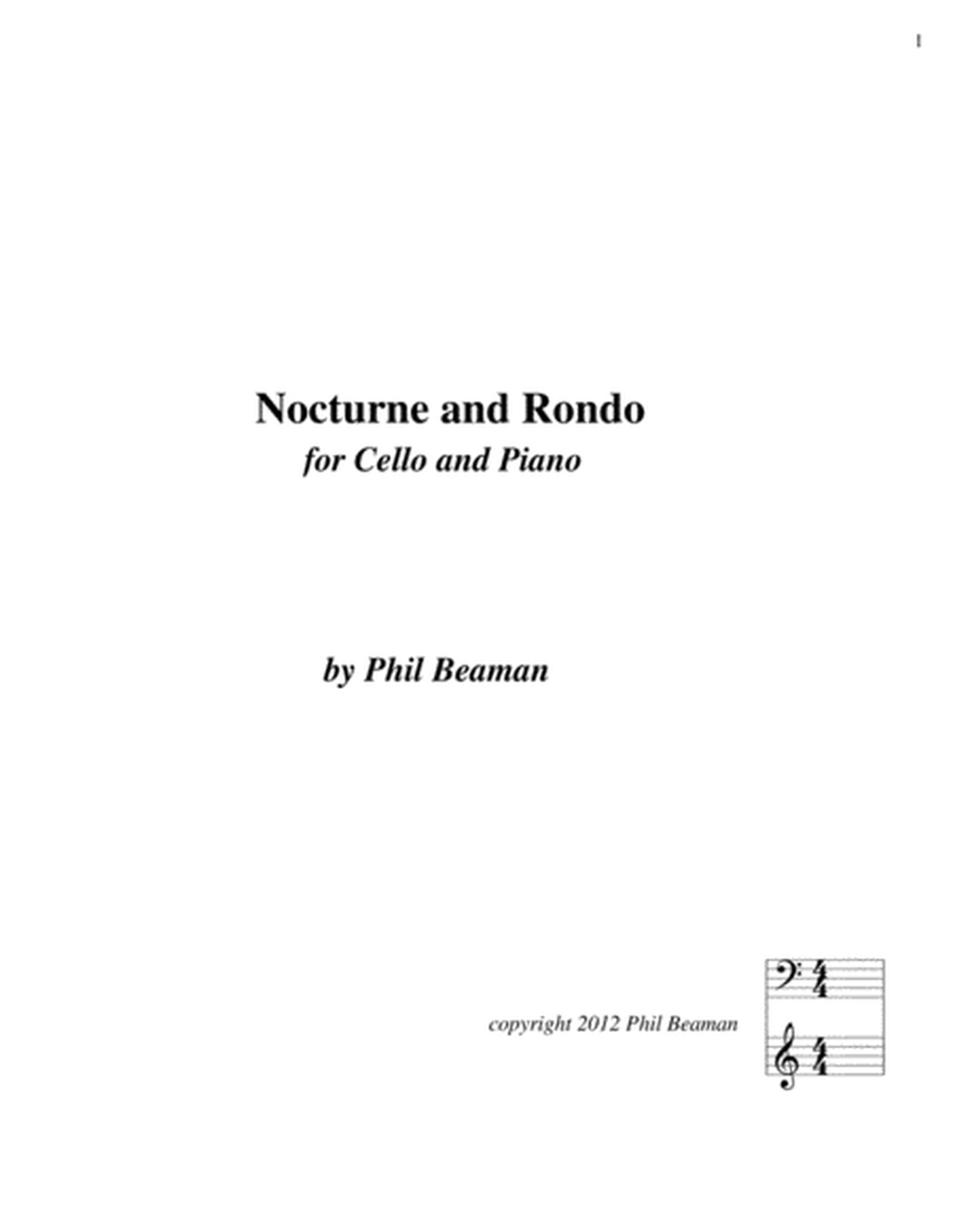 Nocturne and Rondo-Cello and Piano image number null