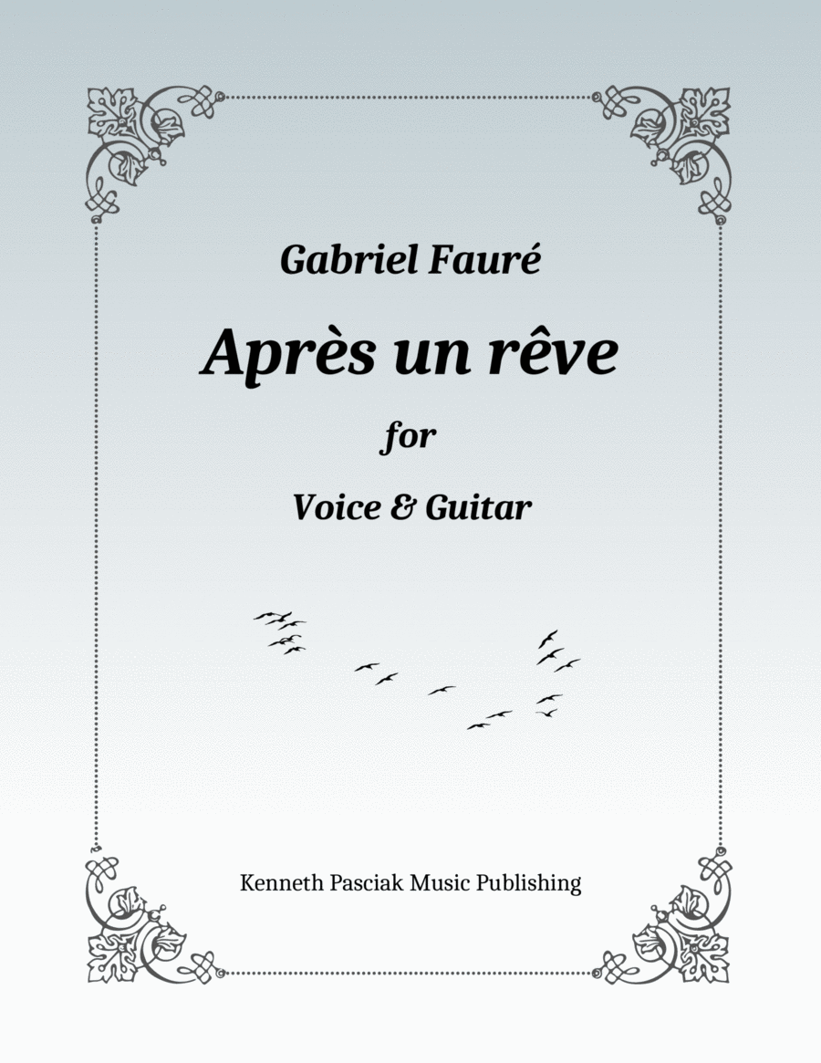 Après un rêve (for Voice and Guitar) image number null