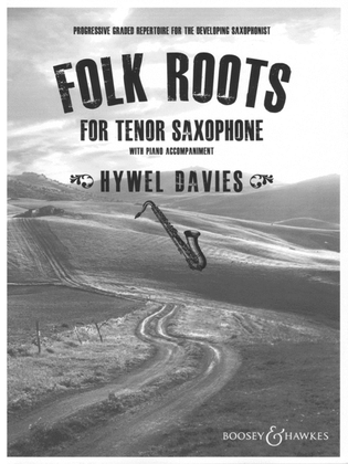 Book cover for Folk Roots for Tenor Saxophone