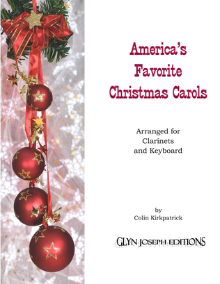 America's Favorite Christmas Carols arranged for Clarinets