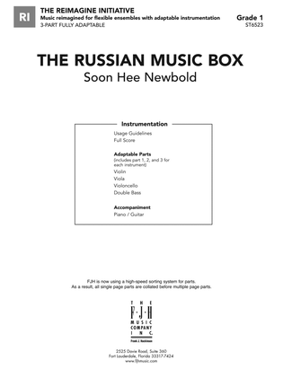 Book cover for The Russian Music Box: Score