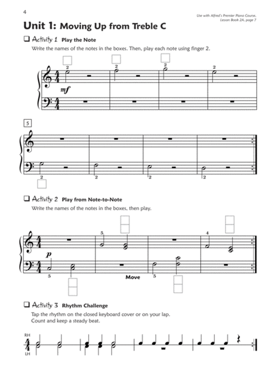 Premier Piano Course -- Sight-Reading