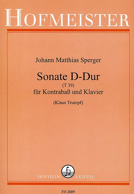 Sonate D-Dur (T39)