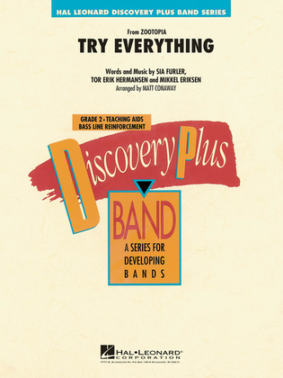 Book cover for Try Everything (from Zootopia)