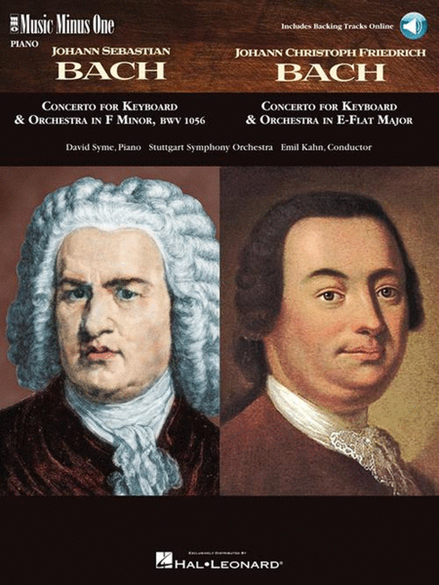 J.S. Bach – Concerto in F Minor, BMV1056 & J.C.F. Bach – Concerto in E-flat Major image number null