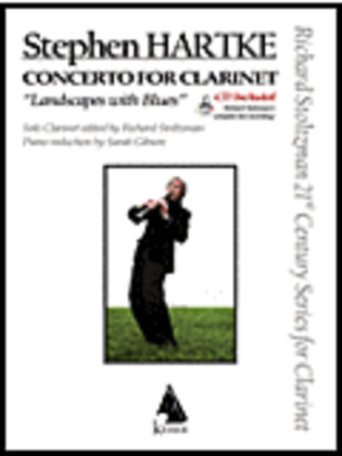 Book cover for Concerto for Clarinet and Orchestra: Landscape with Blues