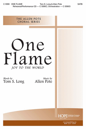 Book cover for One Flame