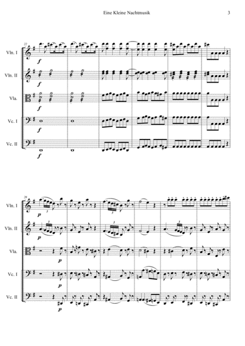 Serenade No.13 "Eine Kleine Nachtmusik" in G major, K.525 1.Allegro