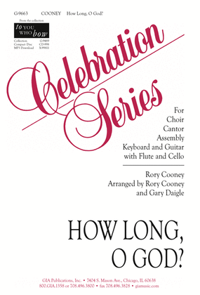 Book cover for How Long, O God?