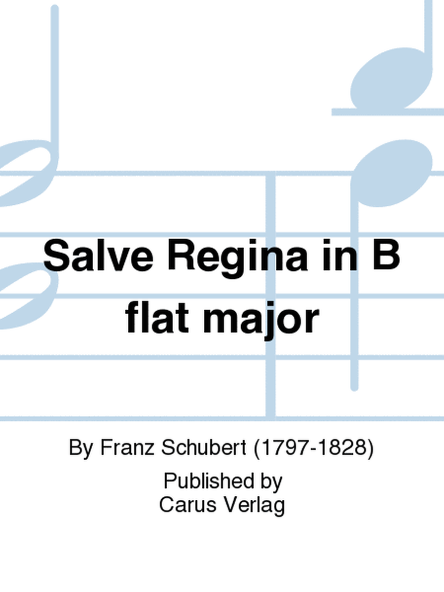 Salve Regina in B-Flat major