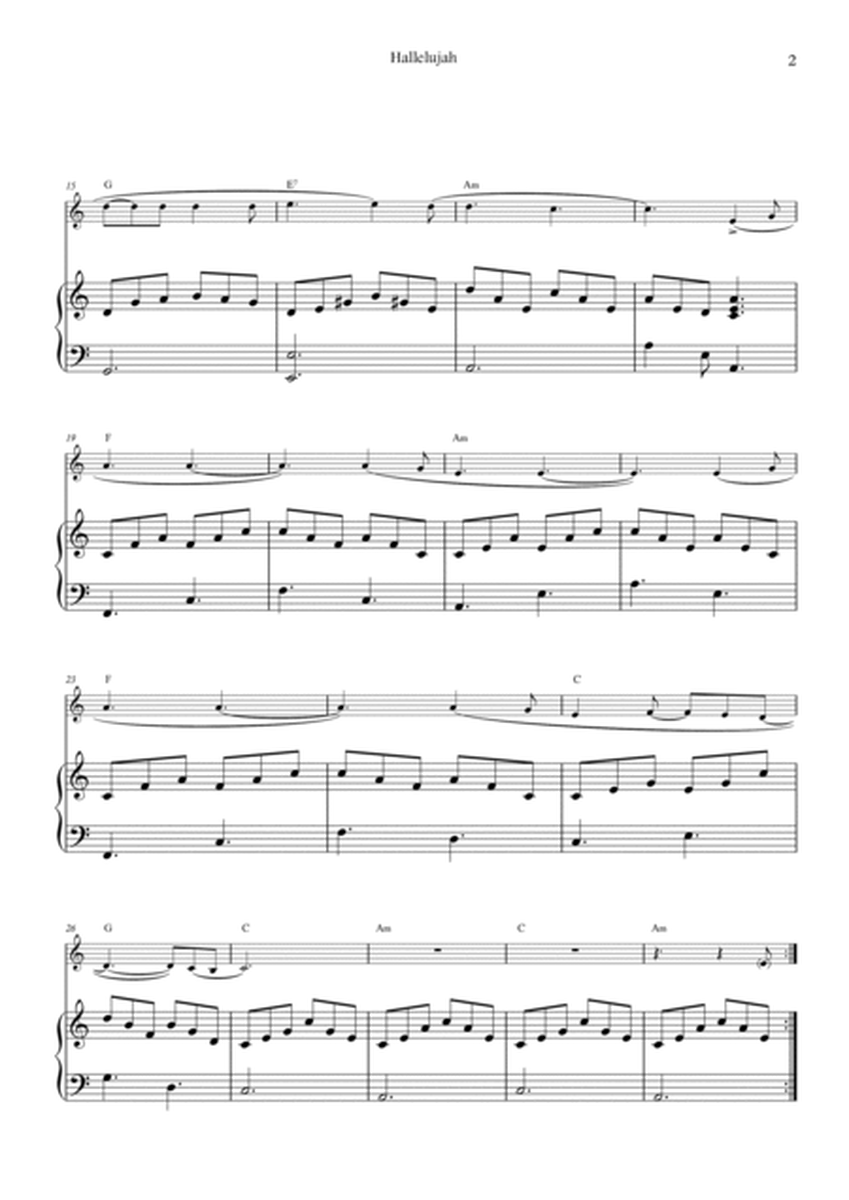 Hallelujah by Justin Timberlake C Trumpet - Digital Sheet Music