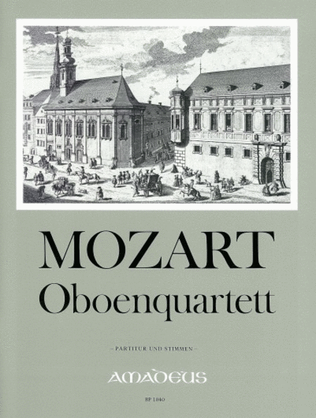 Book cover for Quartet F major KV 370