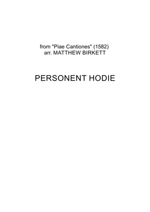 Book cover for Personent Hodie