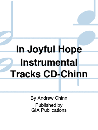 Book cover for In Joyful Hope Instrumental Tracks CD-Chinn