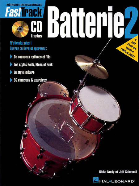 FastTrack Drum Method - Book 2 - French Edition