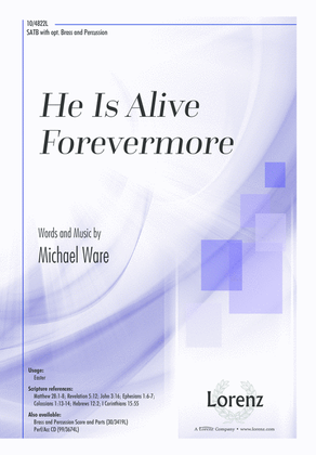 Book cover for He Is Alive Forevermore