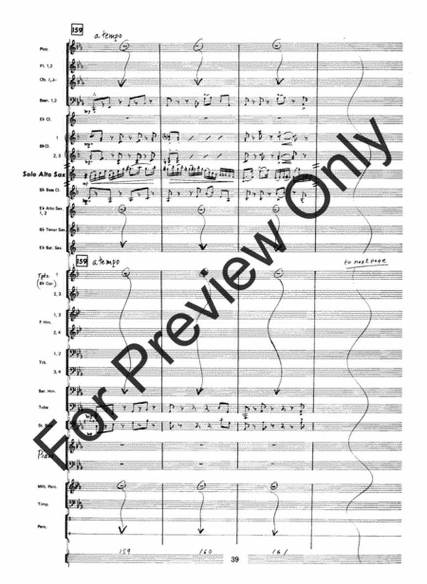 Fantasia For Alto Saxophone Concert Band image number null