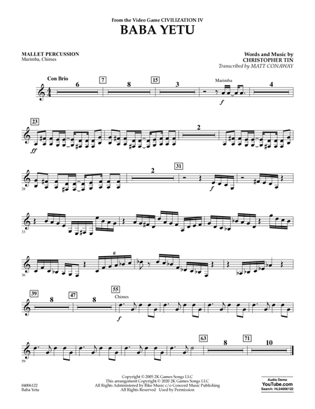 Baba Yetu (From The Video Game Civilization Iv) - Choral Satb