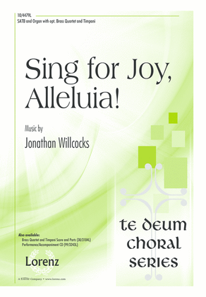 Book cover for Sing for Joy, Alleluia!