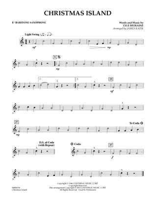 Christmas Island - Eb Baritone Saxophone