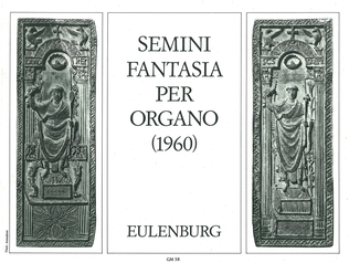 Book cover for Fantasia for organ