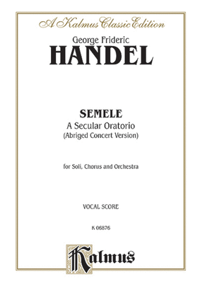 Book cover for Semele (1744) (Abridged Concert Version)