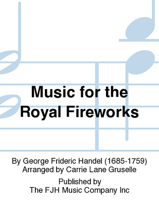 Book cover for Music for the Royal Fireworks