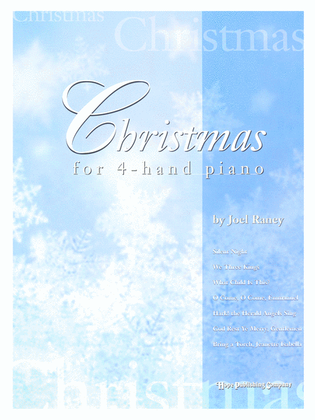 Book cover for Christmas for 4-Hand Piano