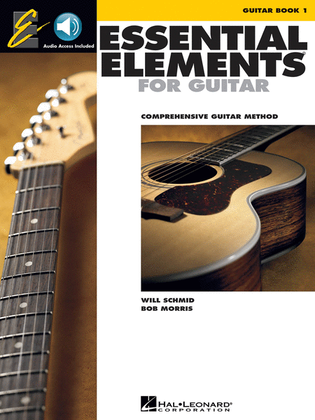 Book cover for Essential Elements for Guitar – Book 1
