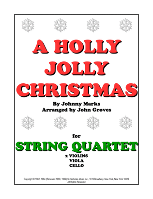 Book cover for A Holly Jolly Christmas