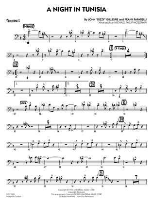 Book cover for A Night in Tunisia (arr. Mossman) - Trombone 2