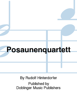 Book cover for Posaunenquartett