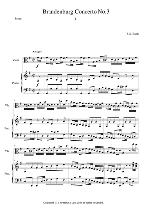 Brandenburg Concerto No. 3 in G Major (BWV 1048)