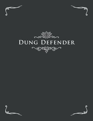 Book cover for Dung Defender (Hollow Knight Piano Collections)