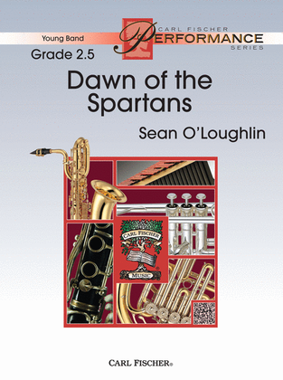 Book cover for Dawn of the Spartans