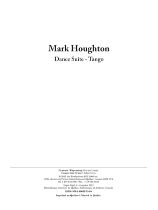 Book cover for Dance Suite - Tango