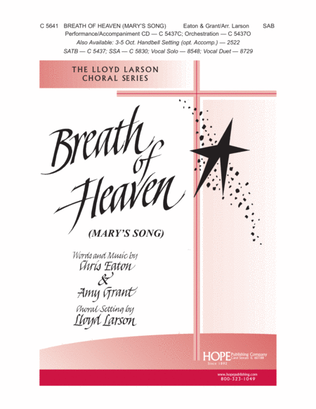 Breath of Heaven (Mary's Song)