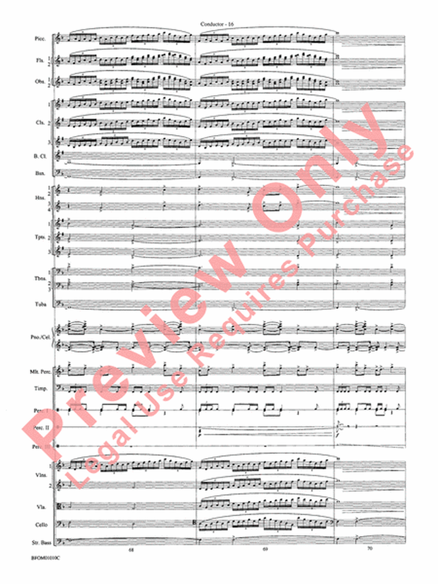 Paradiso (from The Divine Comedy) by Robert W. Smith Full Orchestra - Sheet Music