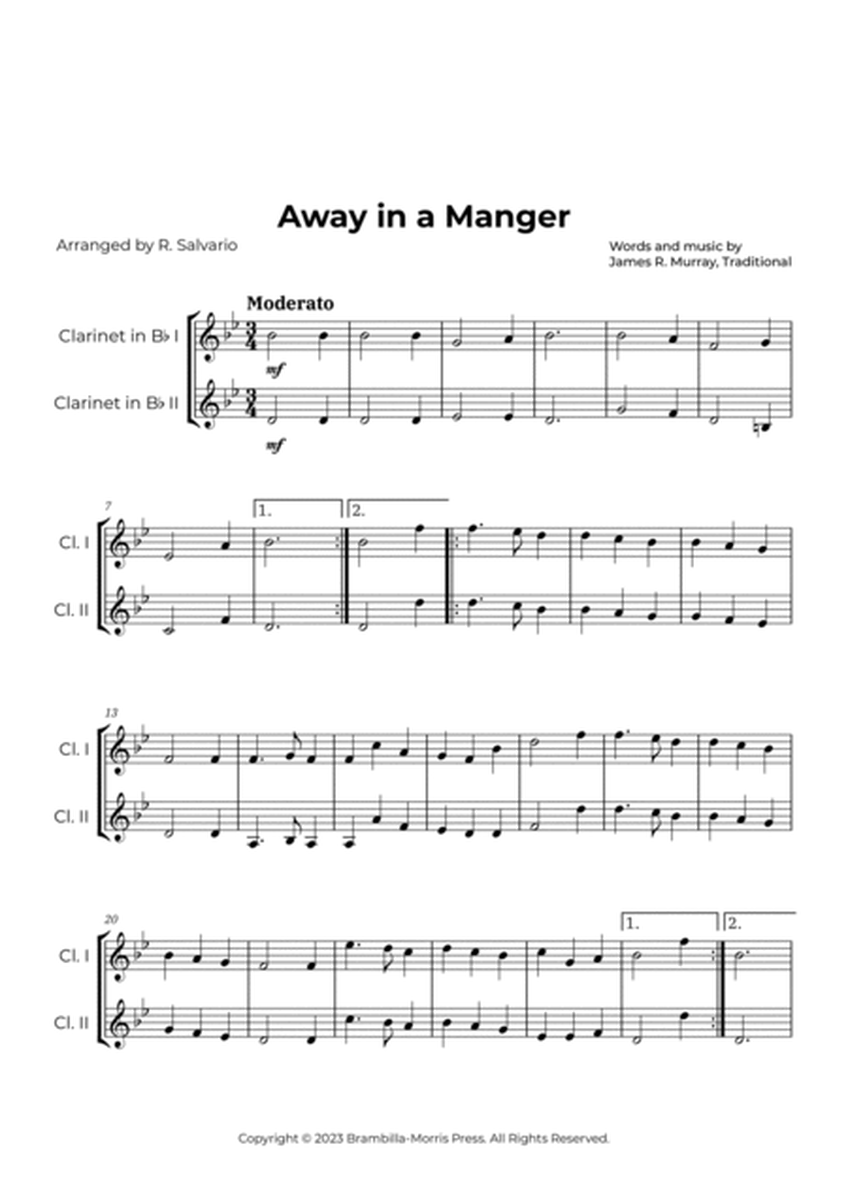 Away in a Manger (Key of B-Flat Major) image number null