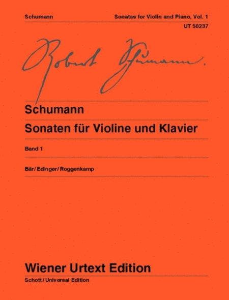 Sonatas for Violin and Piano - Volume 1
