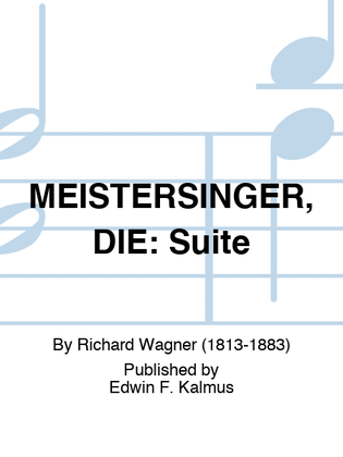 Book cover for MEISTERSINGER, DIE: Suite