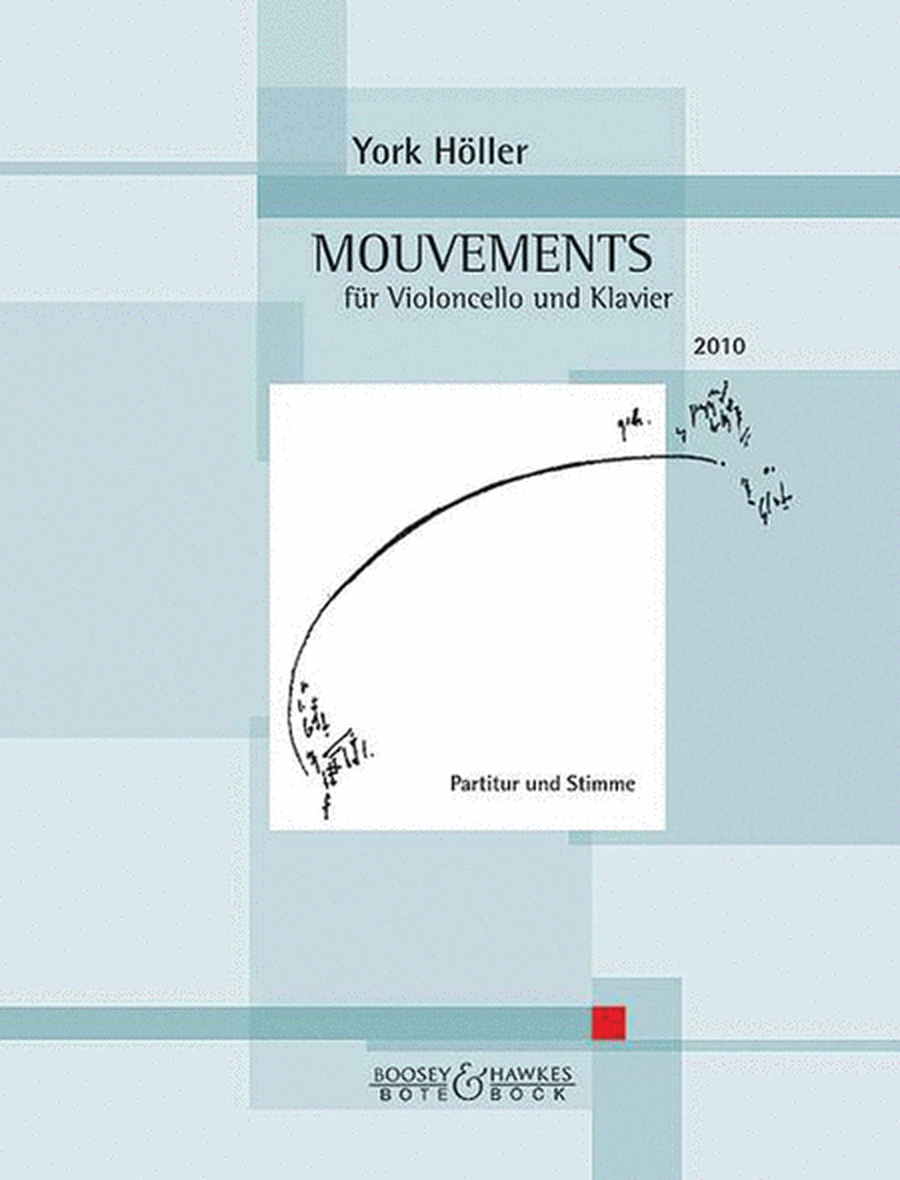 Mouvement (movement) Cell And Piano Score & Parts