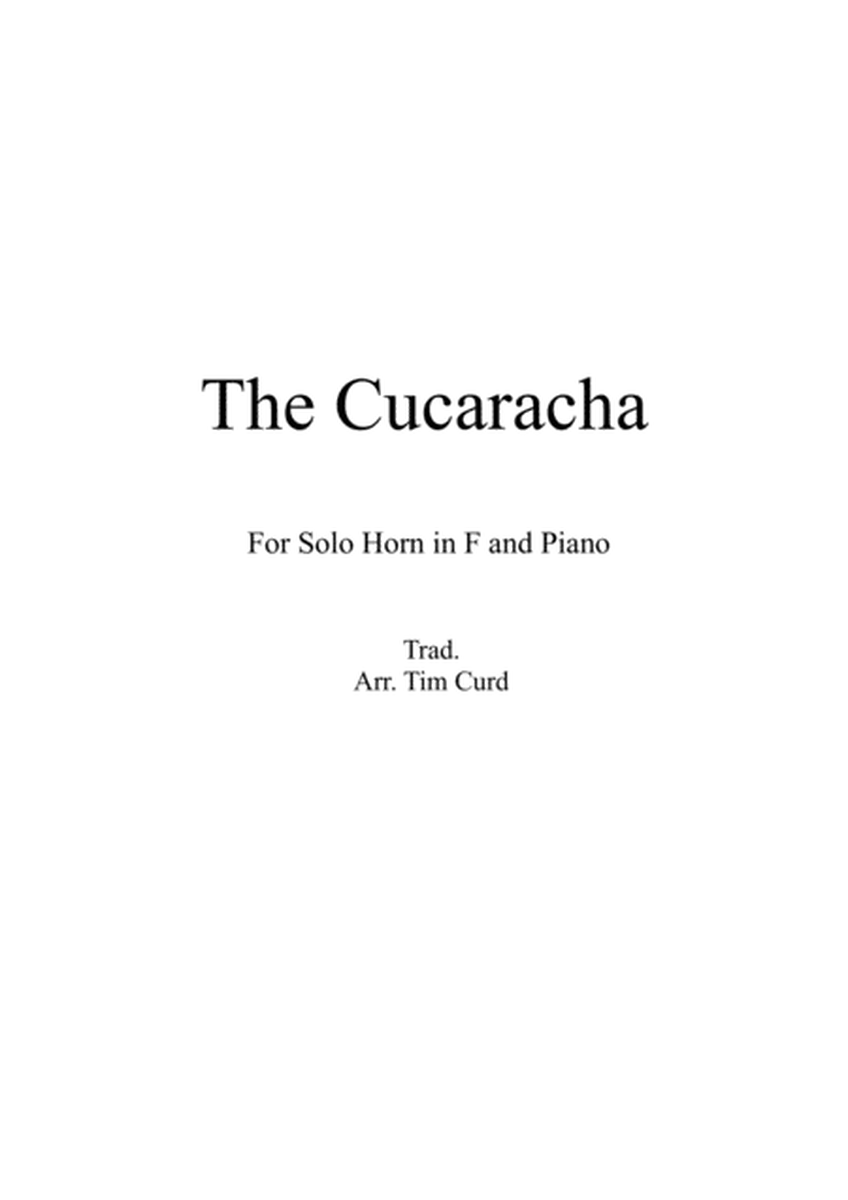 The Cucaracha. For Solo Horn in F and Piano image number null