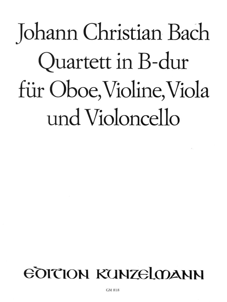 Oboe Quartet