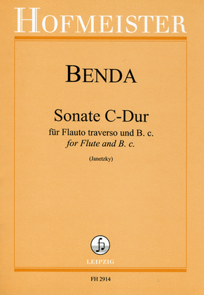 Book cover for Sonate C-Dur