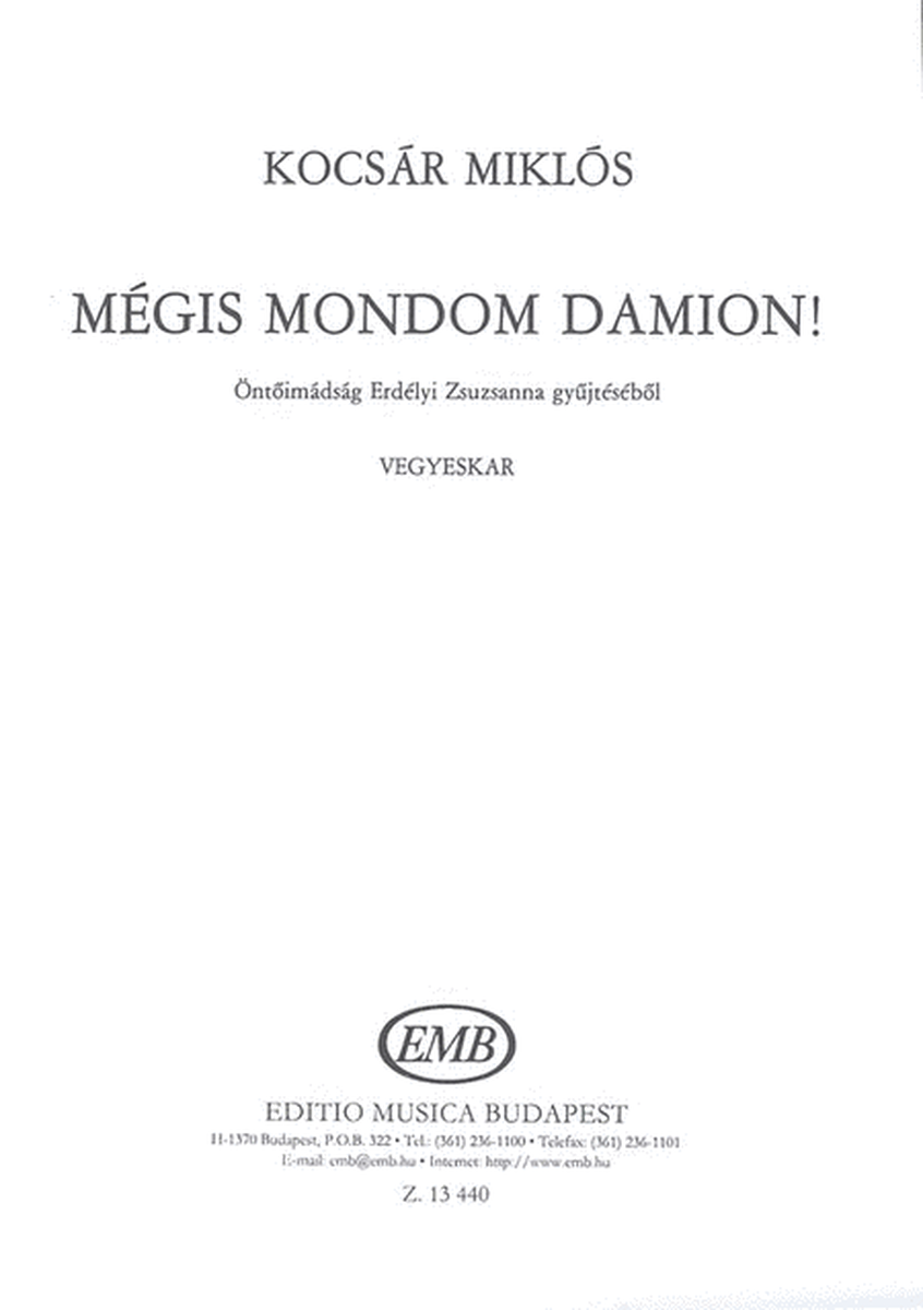 Mégis mondom