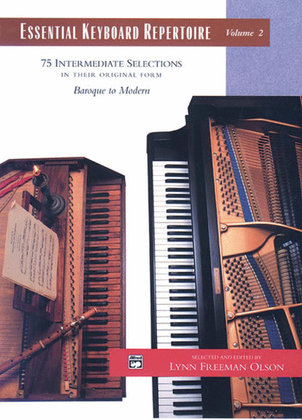 Book cover for Essential Keyboard Repertoire, Volume 2